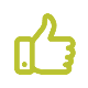 Helpful thumbs up icon