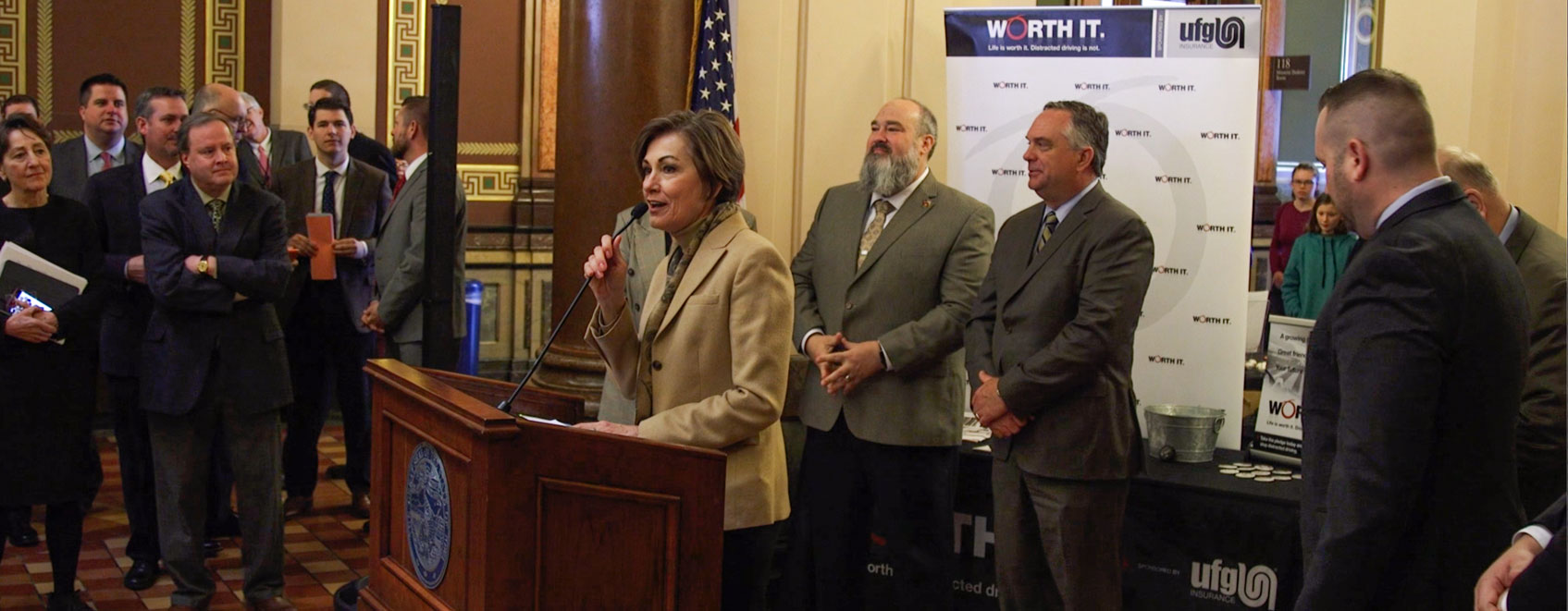 2016 Insurance Day on the Hill featuring Iowa Governor Kim Reynolds